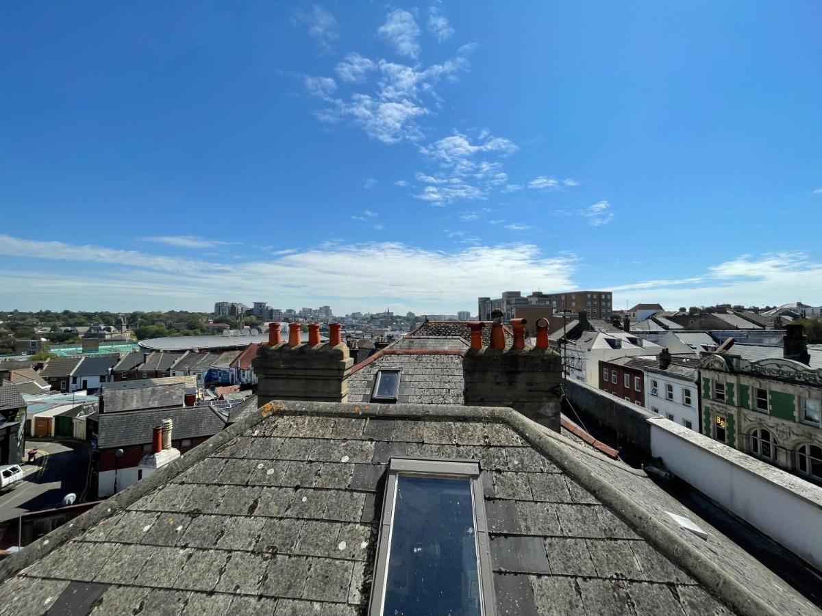 Light Airy 3 Bed Town Cntr Flat 700M To The Beach Bournemouth Exterior foto