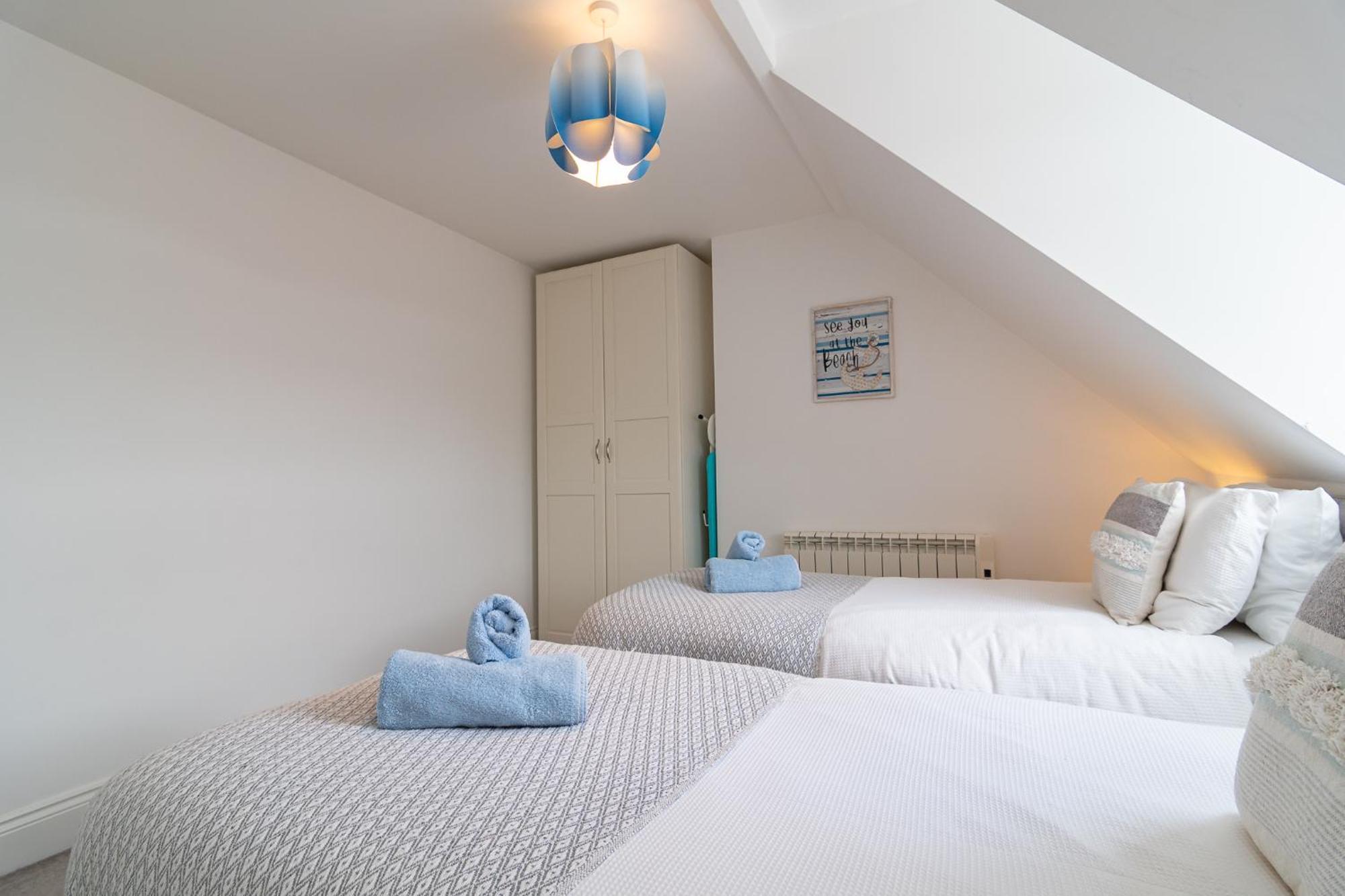 Light Airy 3 Bed Town Cntr Flat 700M To The Beach Bournemouth Exterior foto